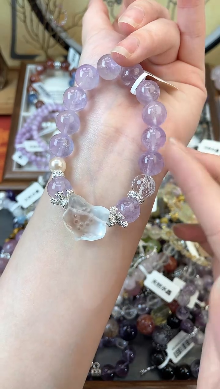 【闪购商品】紫晶手链未镶嵌224手串