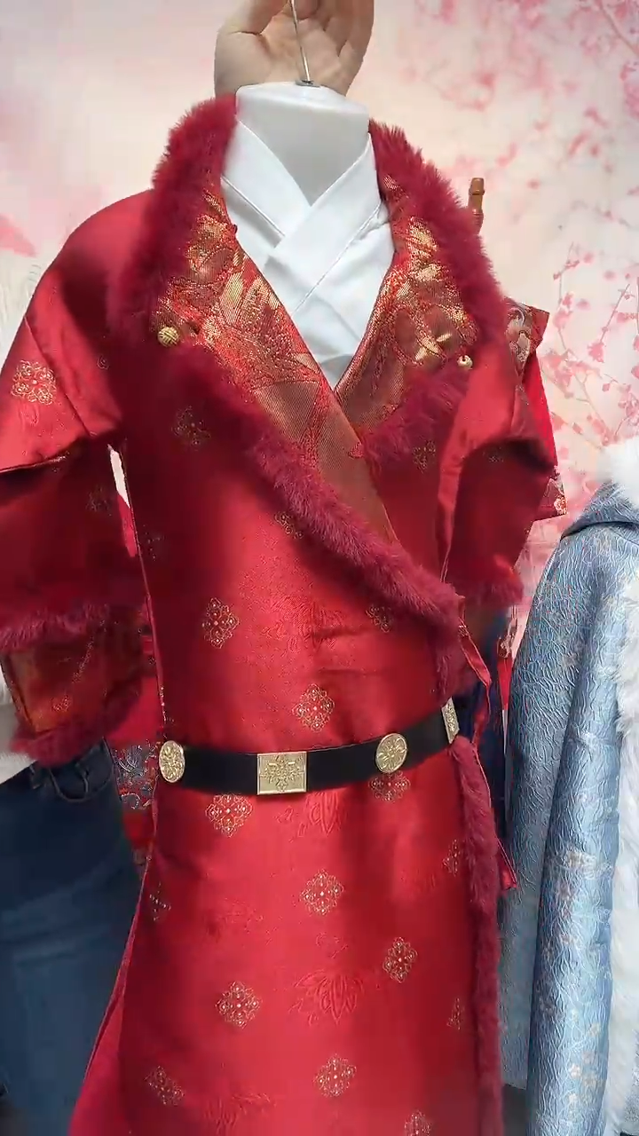 微**辣迎福男童汉服130