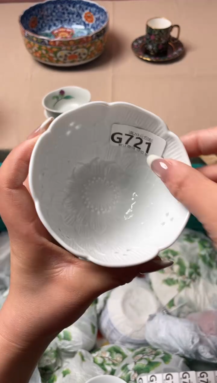 瓷片上*儿瓷器瓷器G721
