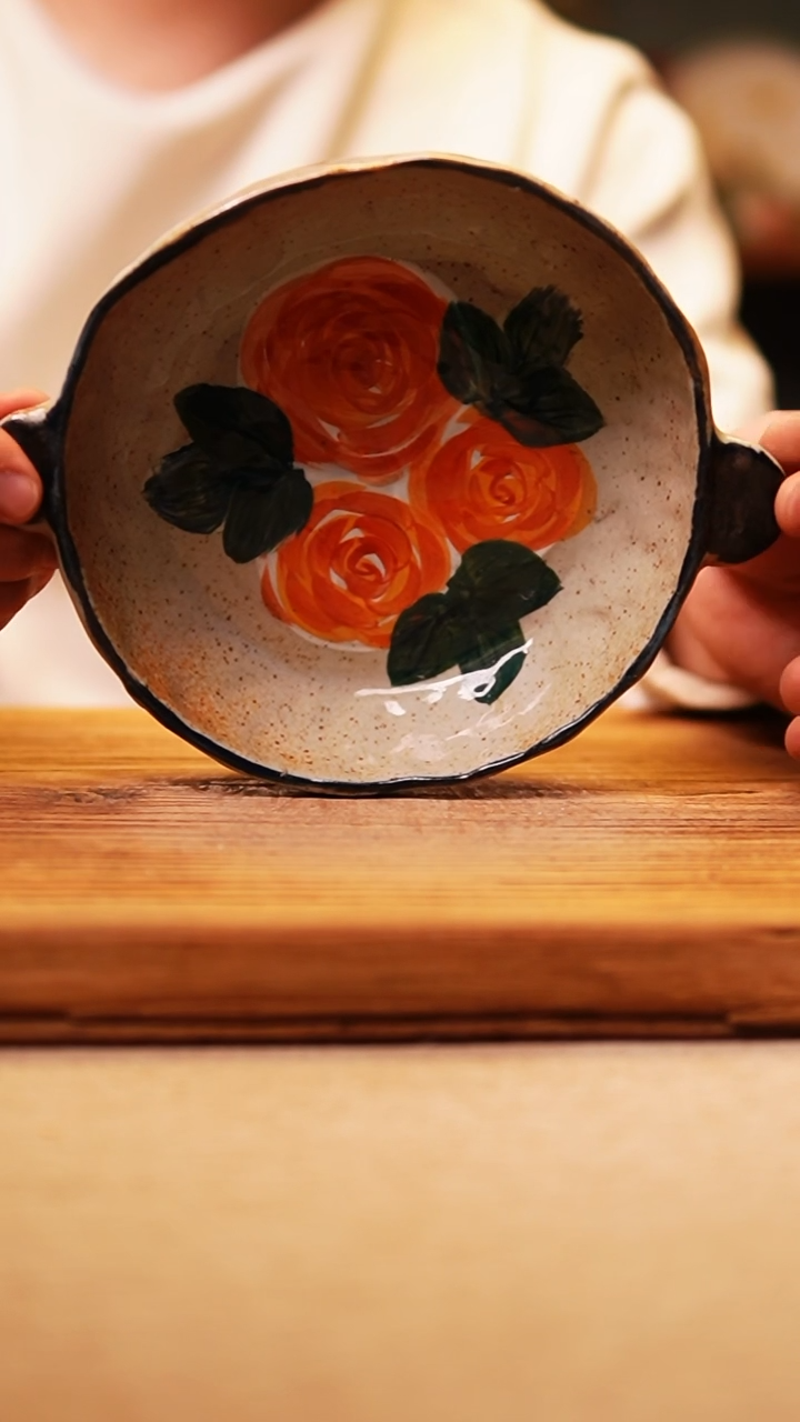 【闪购商品】@@陶园瓷舍@@纯手工手绘@高温釉下彩