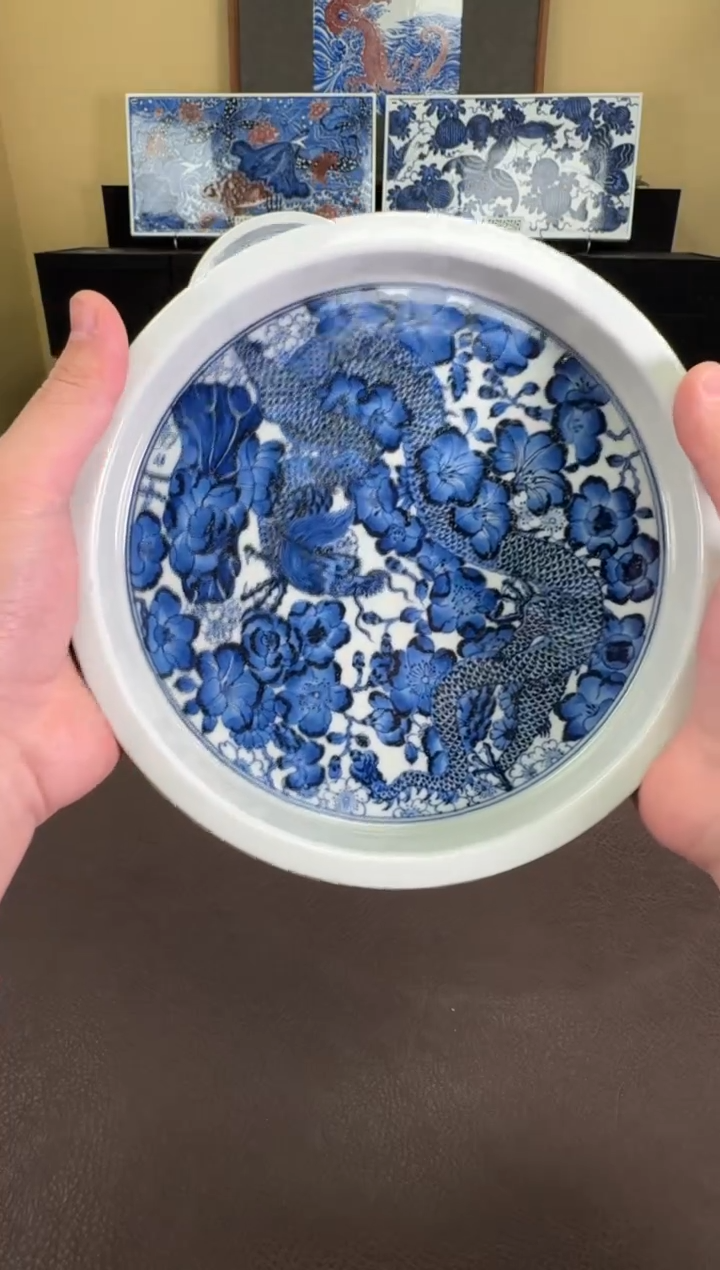 【闪购商品】羿器窑穿花龙纹壶承