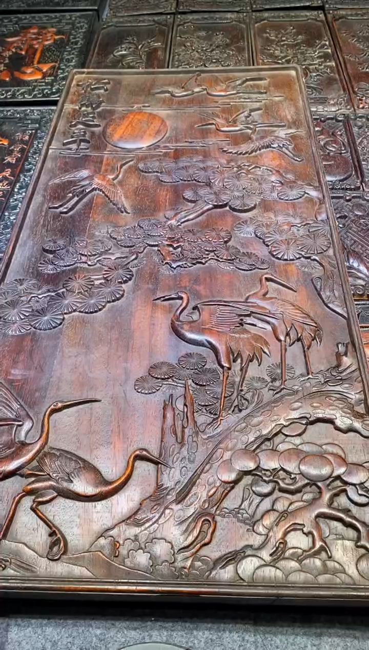 檀香紫檀（小叶紫檀）紫檀拆件雕刻板以直播间实物为准