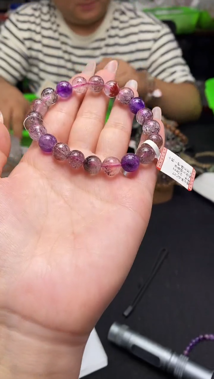 水晶手串未镶嵌手串366