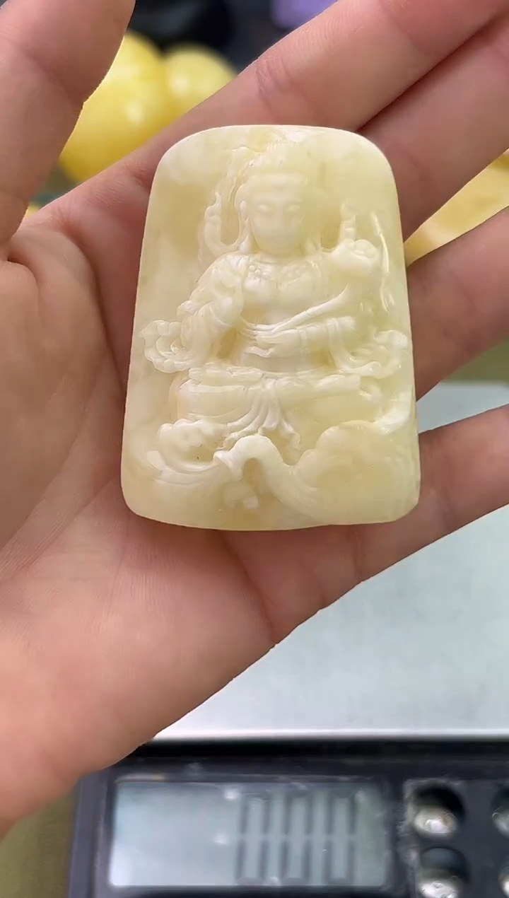 裸石琥珀未镶嵌琥珀蜜蜡吊坠