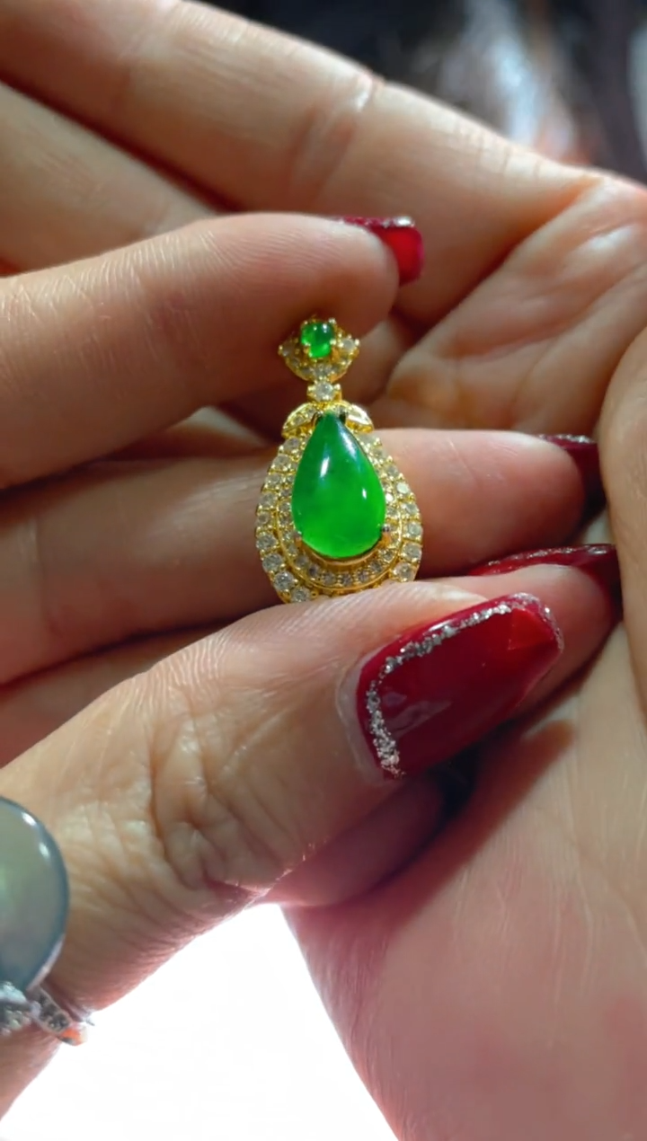 【闪购商品】定制翡翠未镶嵌天然A货翡翠 假一赔四