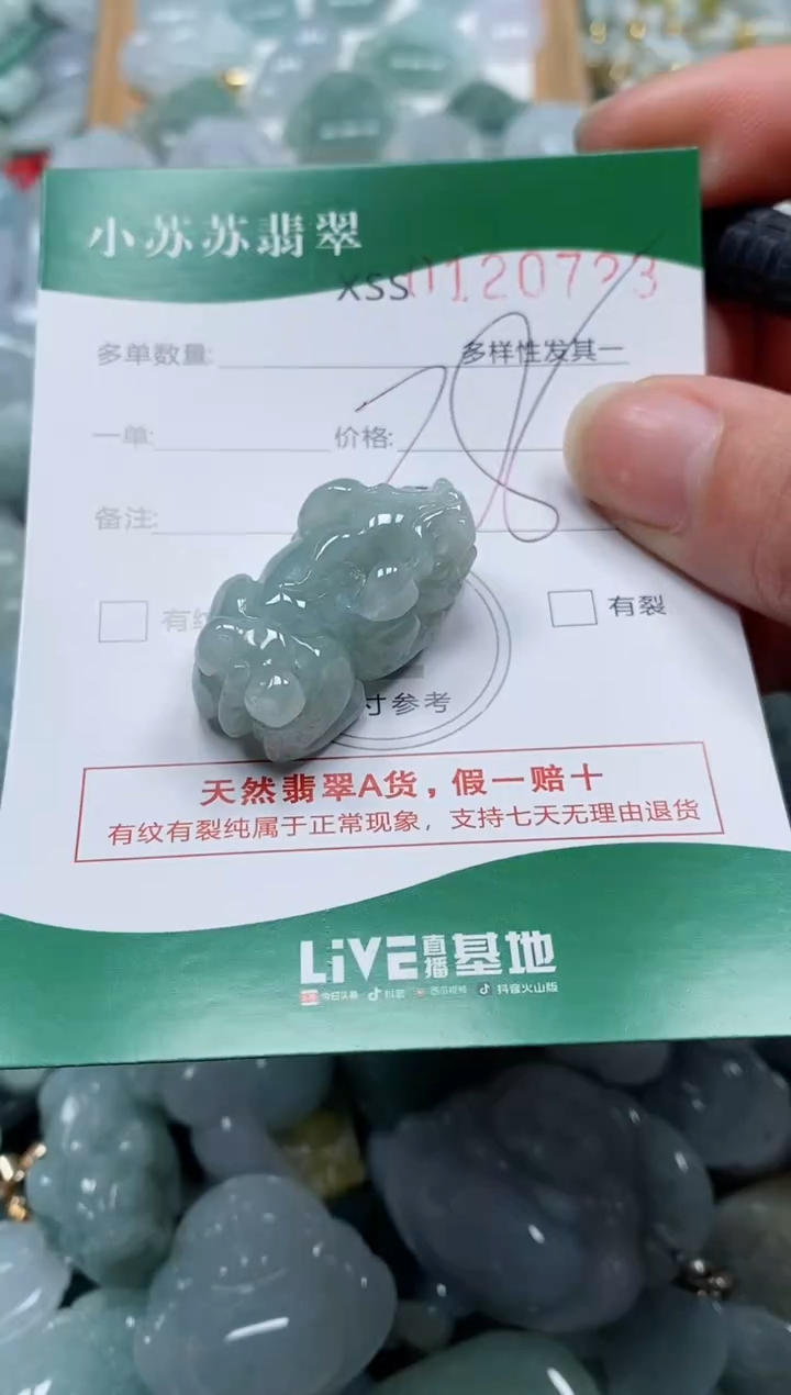 【闪购商品】翡翠颈饰未镶嵌闪购商品0102723