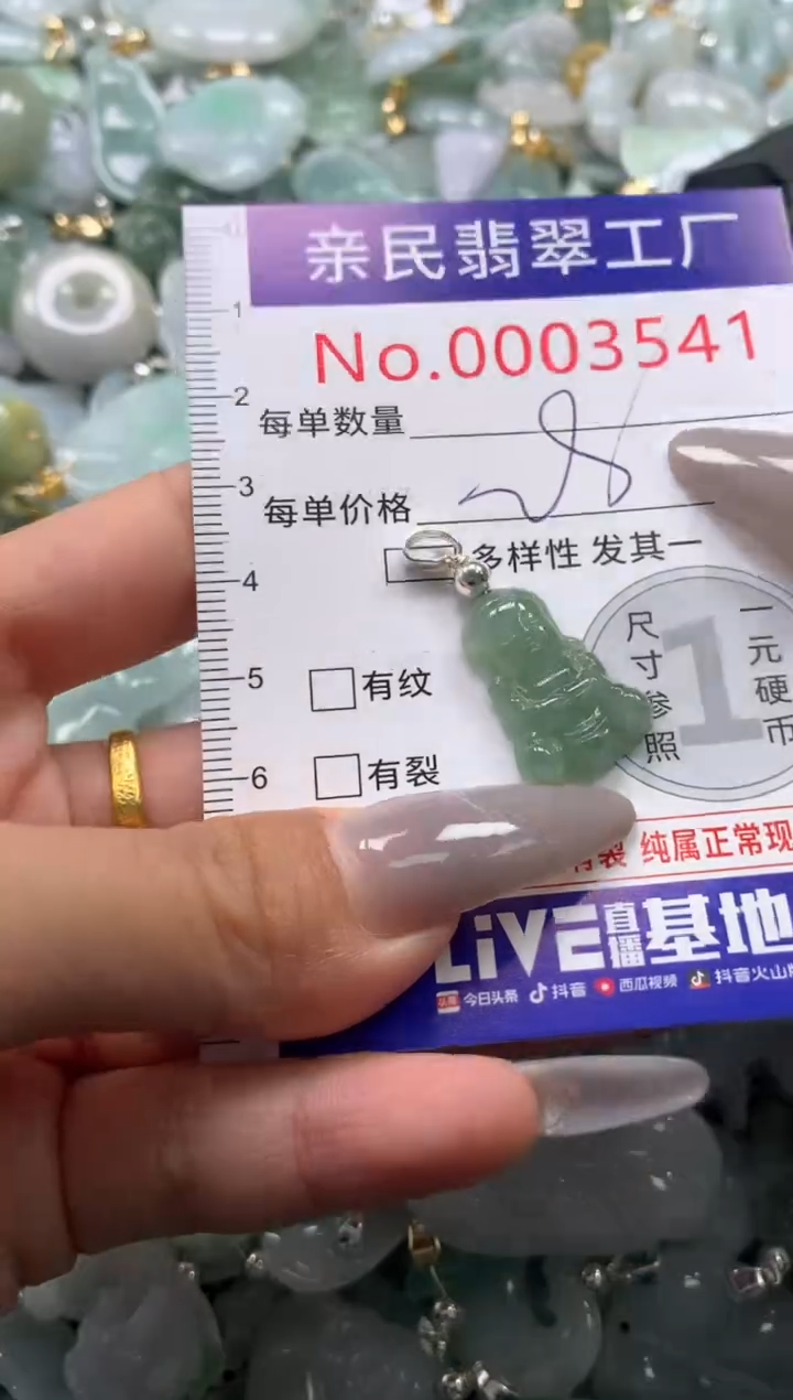 颈饰未镶嵌翡翠3541