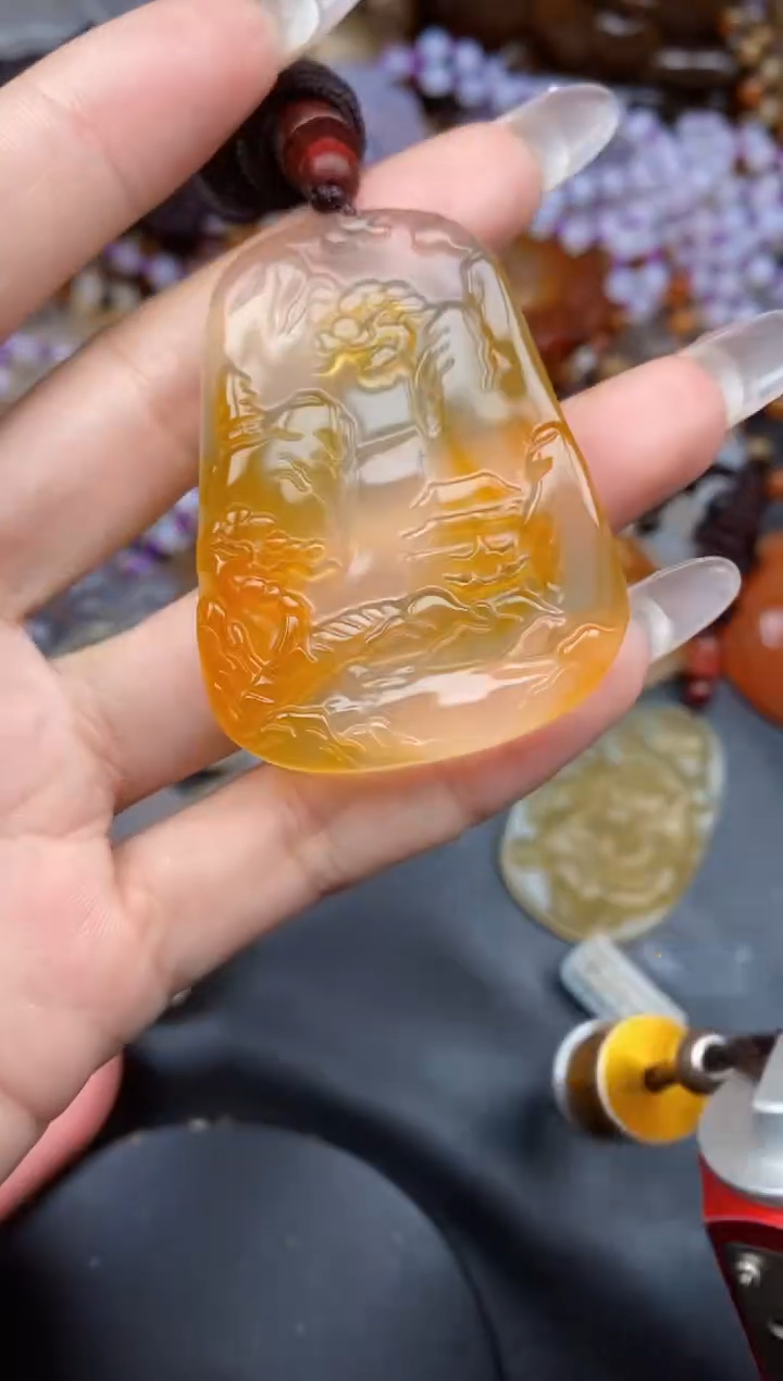 【闪购商品】玛瑙/玉髓颈饰未镶嵌ll