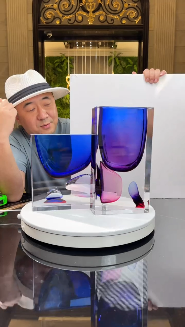 【闪购商品】摆件AJ06352+AJ06353瞬间花器