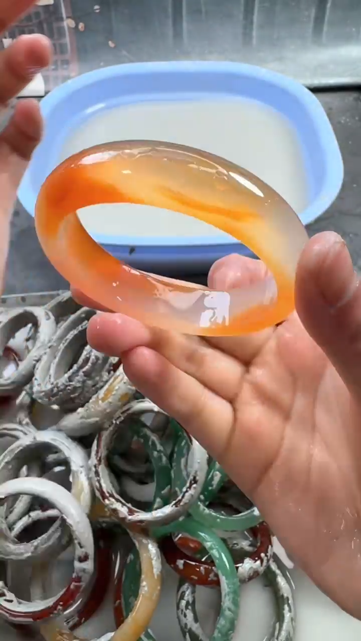 【闪购商品】玛瑙/玉髓手镯未镶嵌64