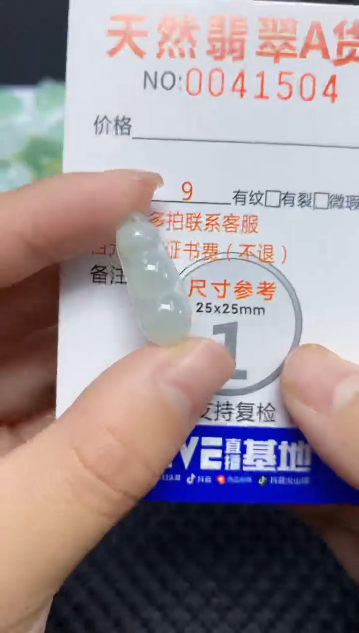 【闪购商品】翡翠颈饰未镶嵌天然翡翠A货
