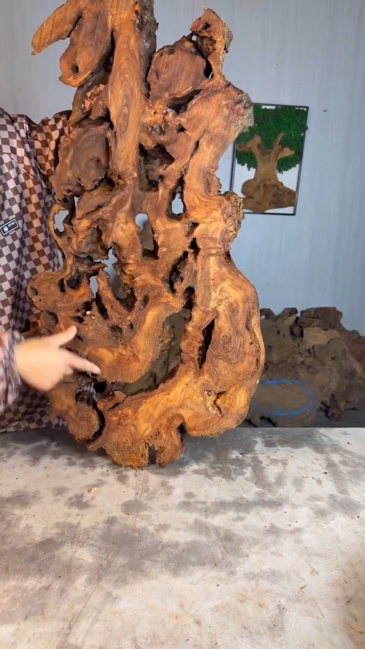 香杉木木头款杉木瘤挂件【原料】014