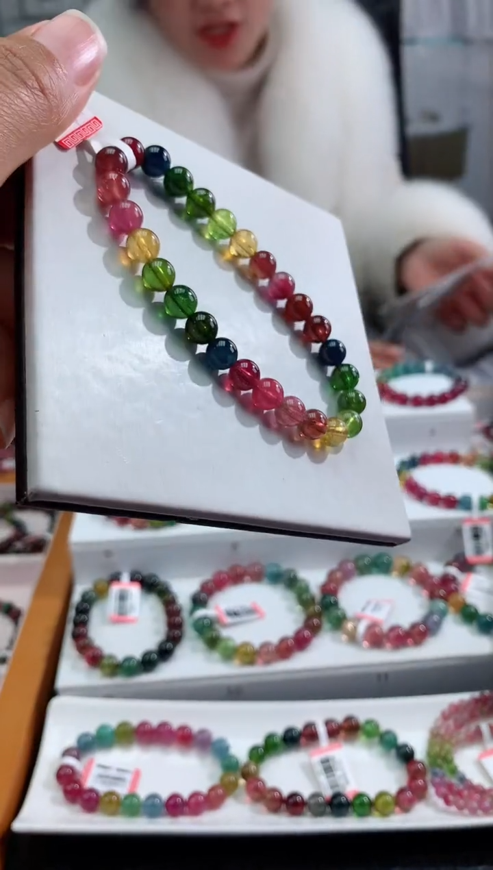 【闪购商品】碧玺手链未镶嵌多样性发一条