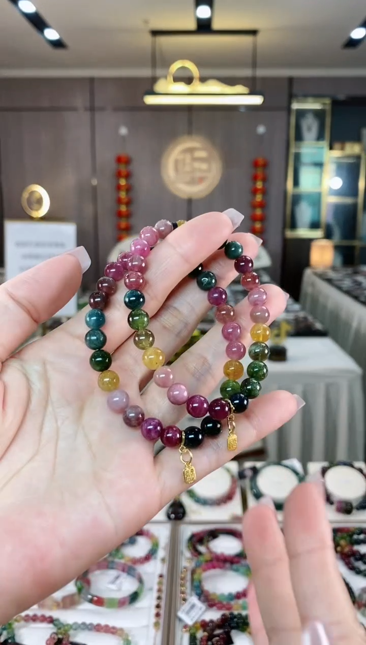 【闪购商品】碧玺单圈手串未镶嵌（多样性发一条）hon