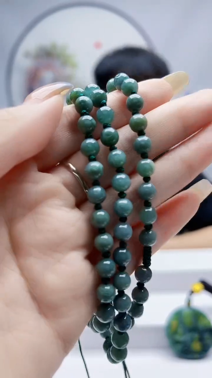 未镶嵌定制翡翠毛货挂件52