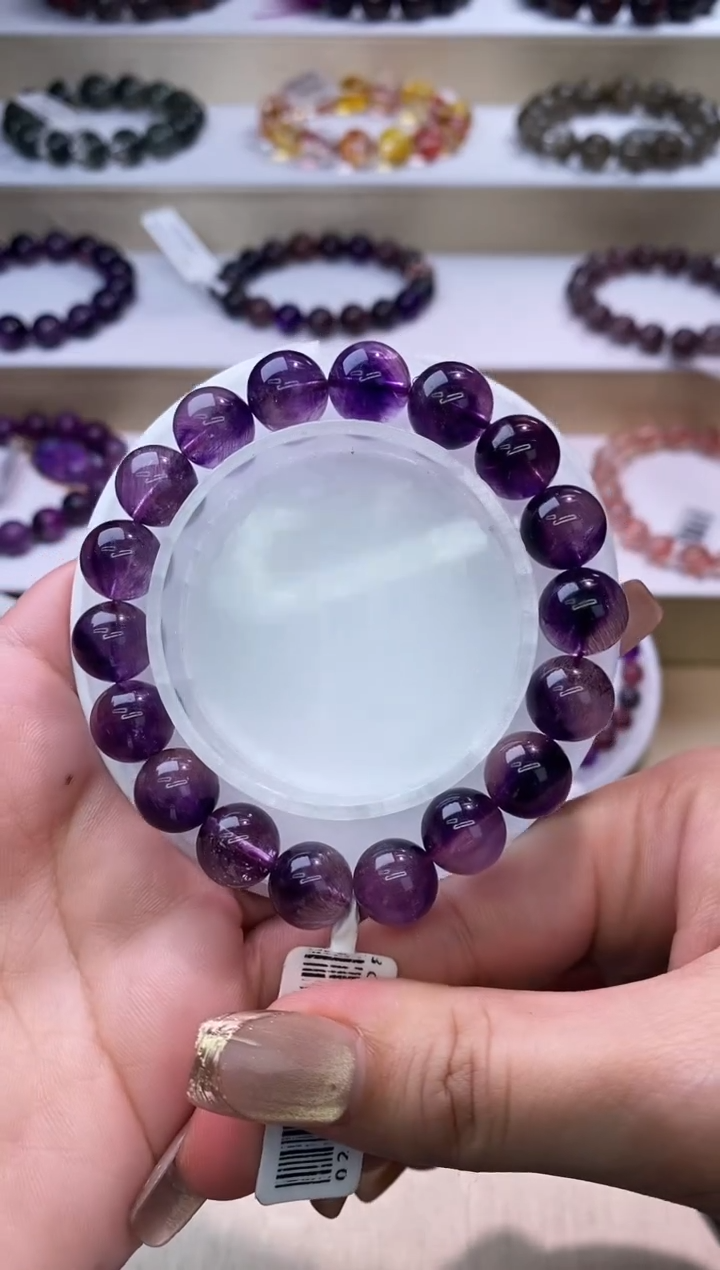 【闪购商品】水晶手链未镶嵌紫超七11m+