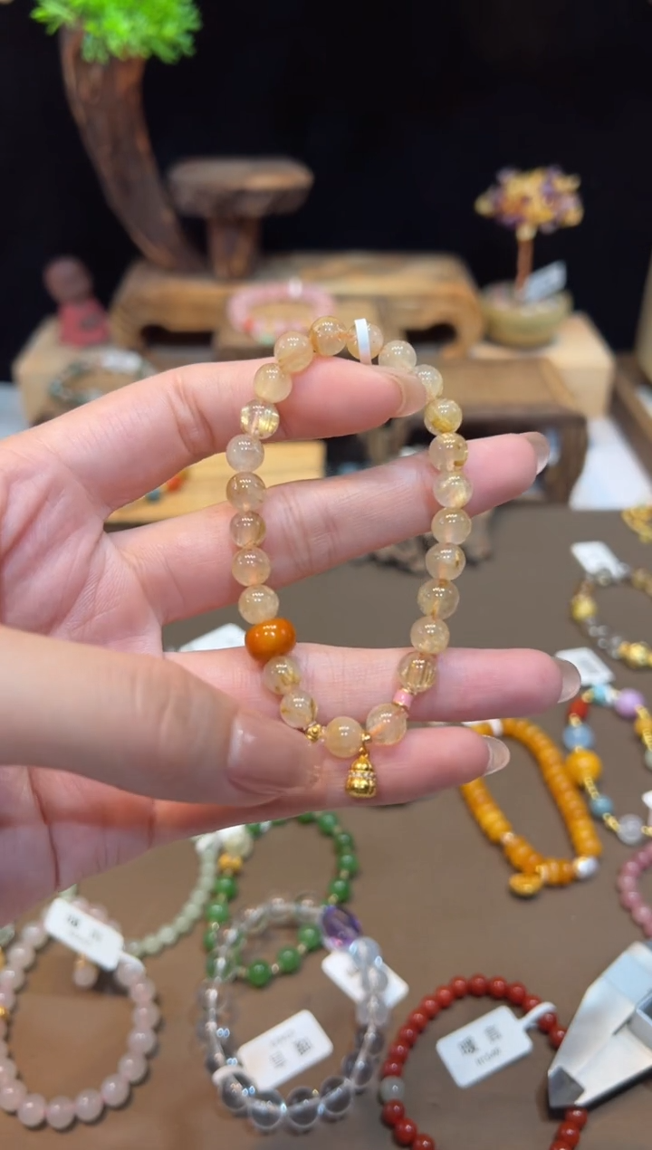 水晶手链未镶嵌手饰@@0655