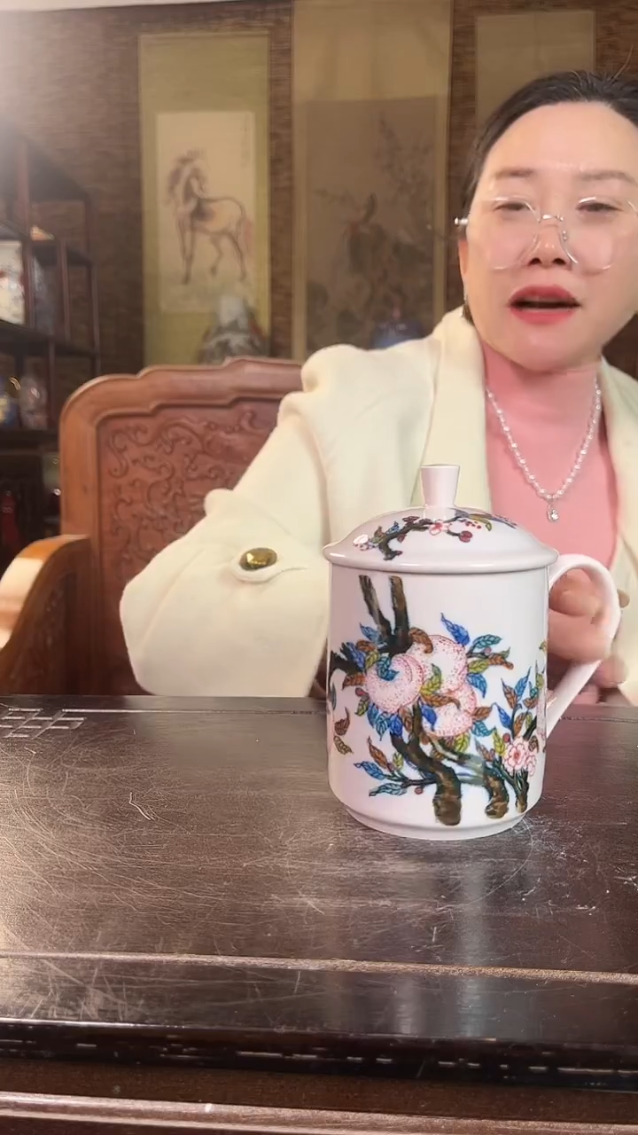 简约摆件景德镇陶瓷摆件Y606