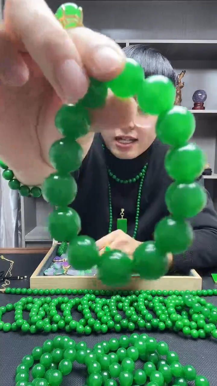 未镶嵌手链翡翠手链