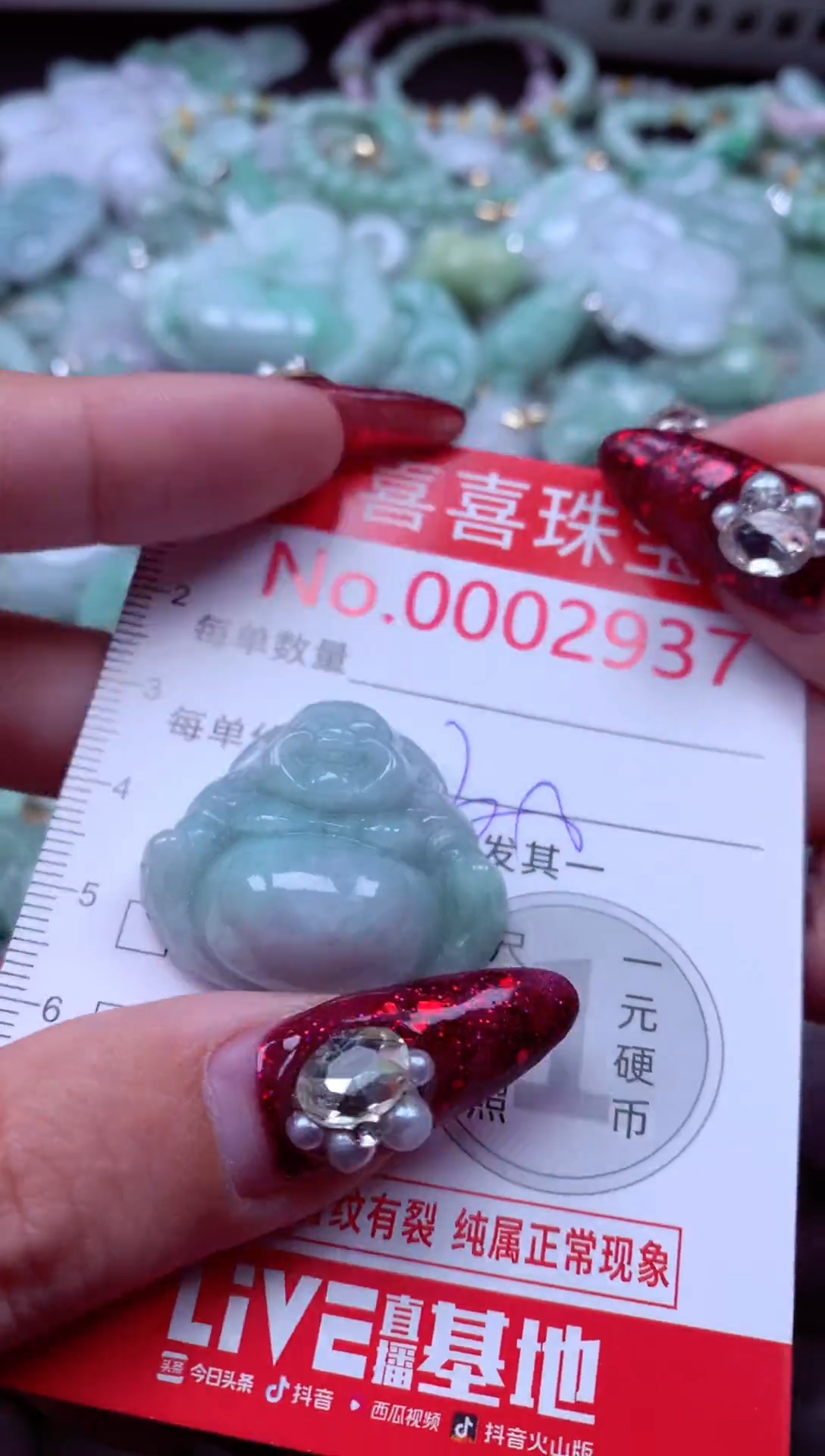 颈饰未镶嵌翡翠2937