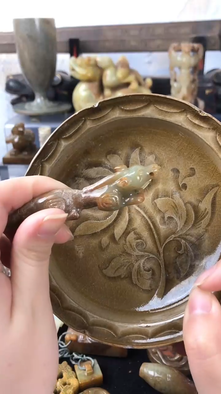 【闪购商品】瓷片瓷器瓷和田和田