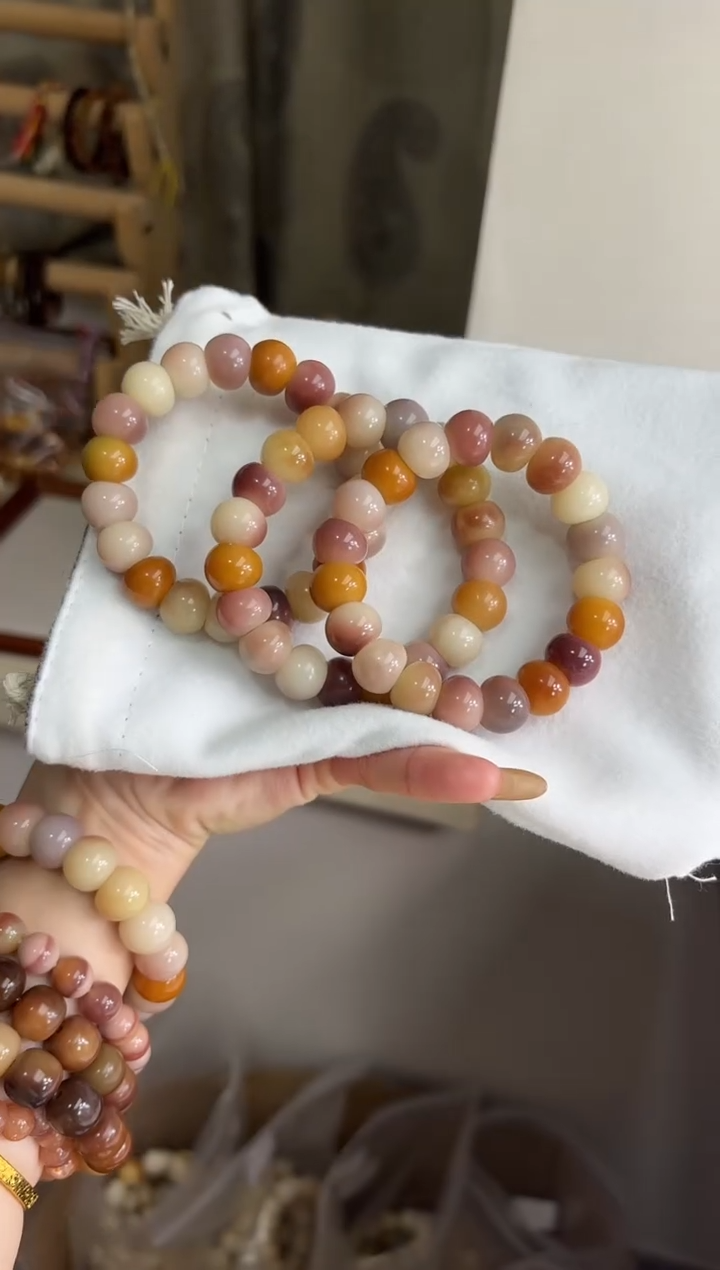 手串菩提根/象牙果沐b85紫美人胖墩儿蒜瓣大肠14mm手串