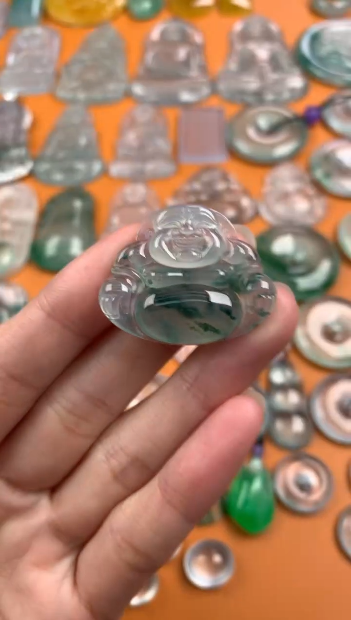 【闪购商品】翡翠颈饰未镶嵌25.5-31.8-5.6