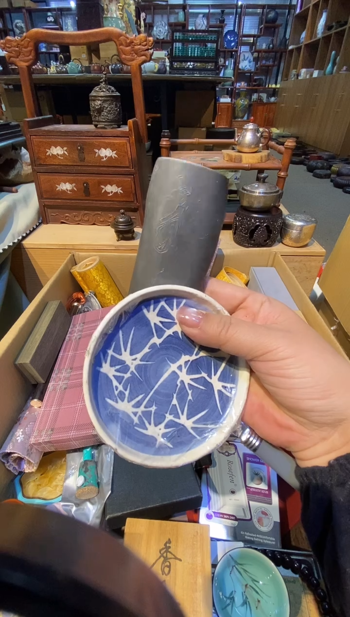 盛匠阁古美术锡茶泽