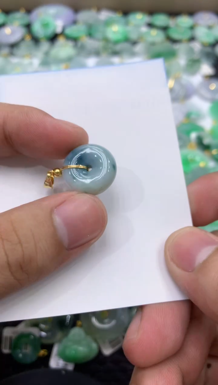 颈饰未镶嵌翡翠天然缅甸翡翠a货