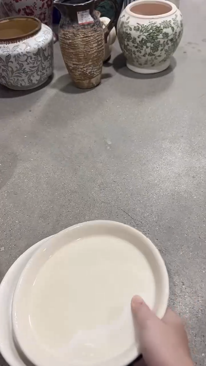 【闪购商品】陶瓷两个底盘