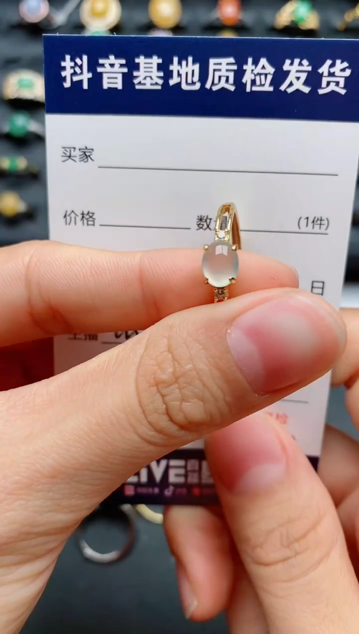【闪购商品】翡翠戒指银S925镶嵌............