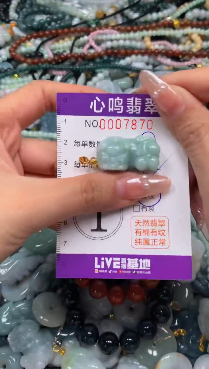 颈饰未镶嵌翡翠闪购007870