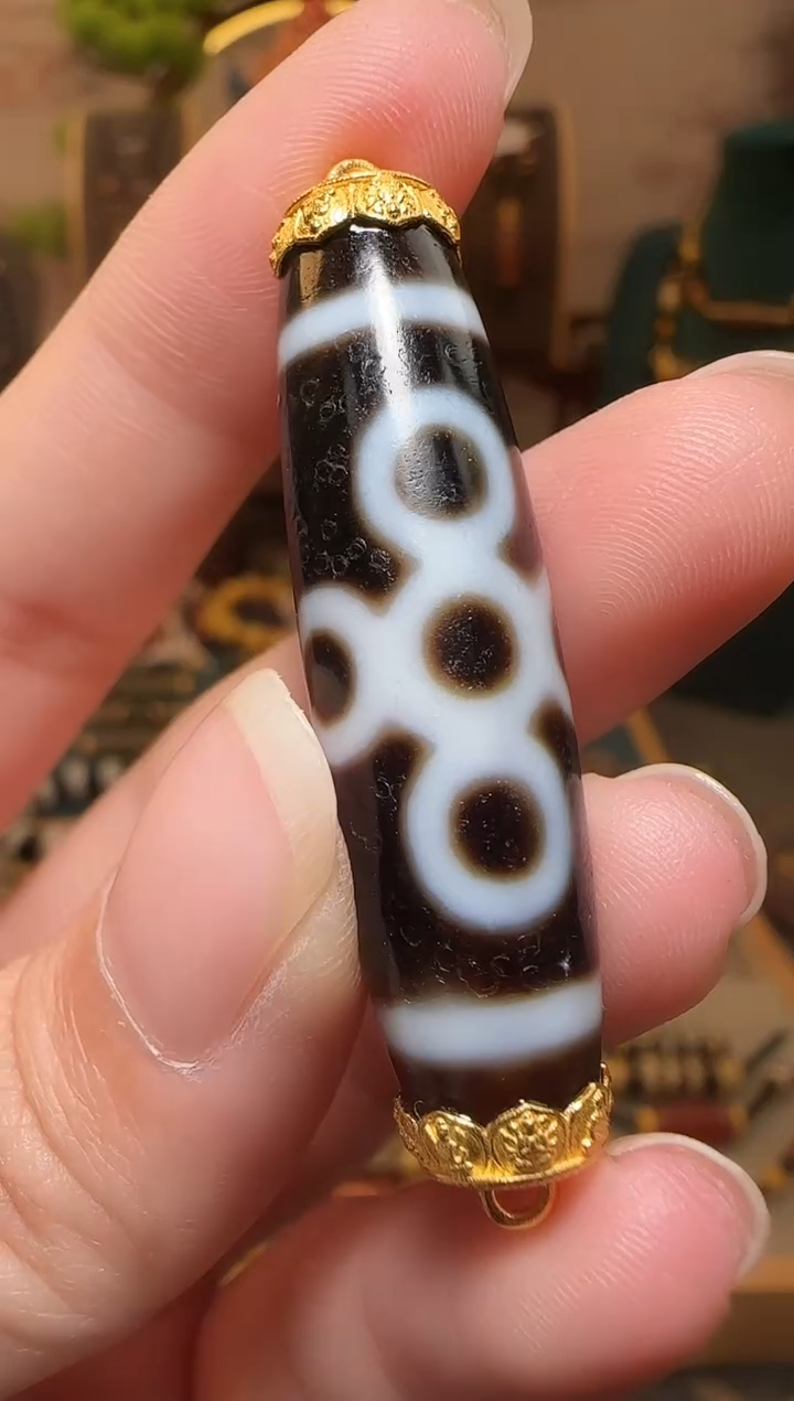 【闪购商品】玛瑙吊坠18K金镶嵌吊坠