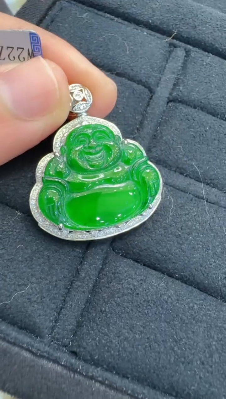 【闪购商品】翡翠吊坠(不含链)18K金镶嵌多样性团购发一件