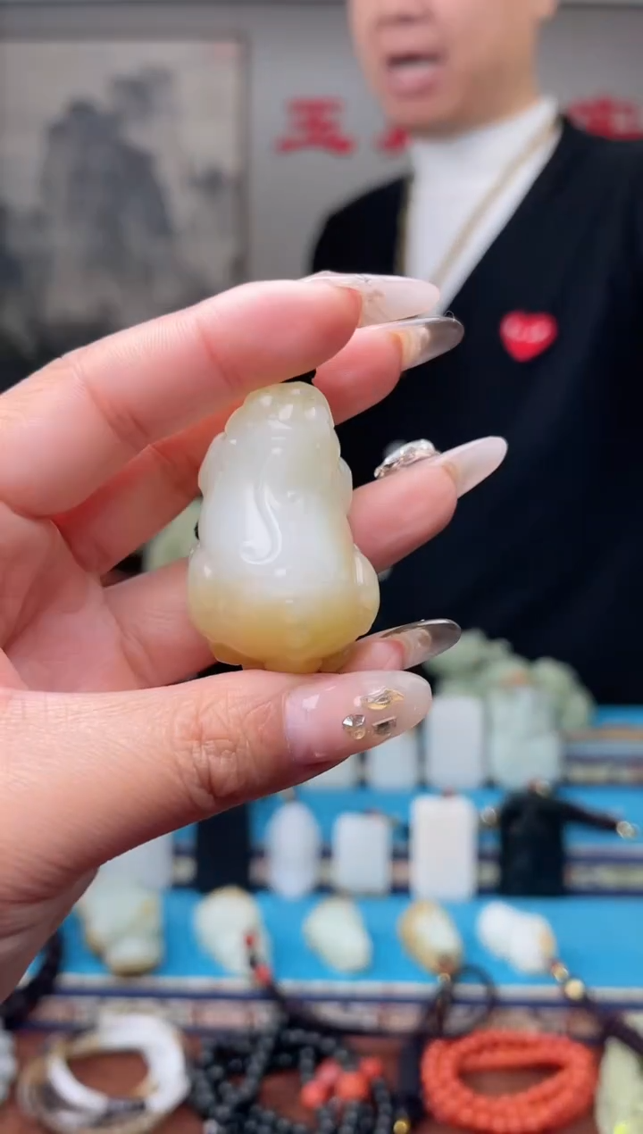 【闪购商品】和田玉挂件未镶嵌1