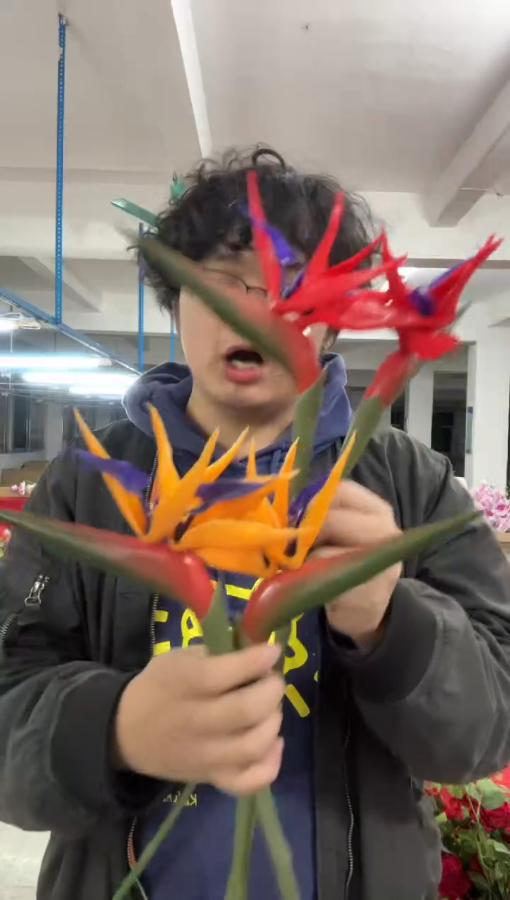 【闪购商品】仿真绿植4束