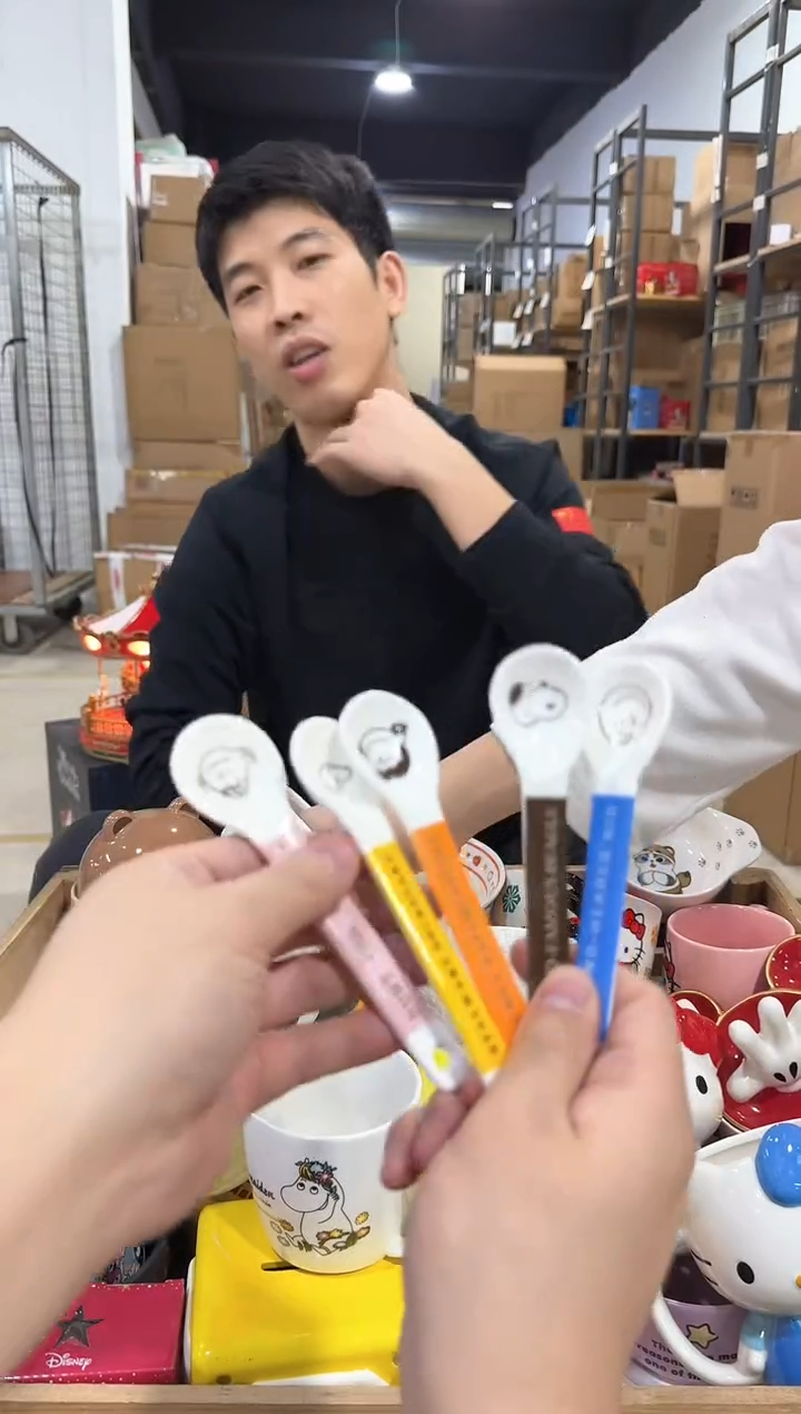 瓷片史努比小勺子5件套