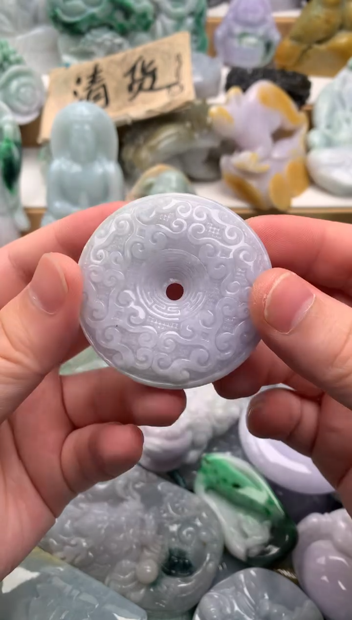 吊坠(不含链)未镶嵌翡翠1