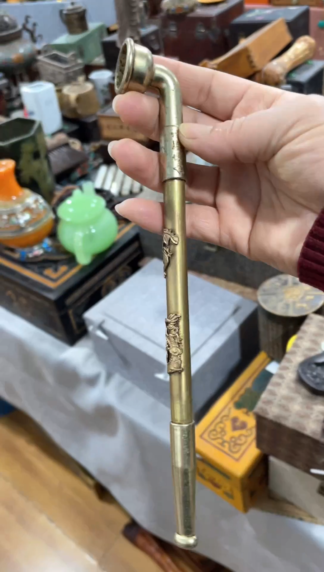 【闪购商品】摆件宫廷影视老旧工艺摆件