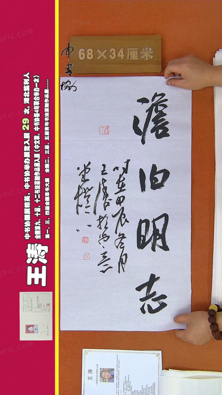 【闪购商品】书法147王涛书法作品