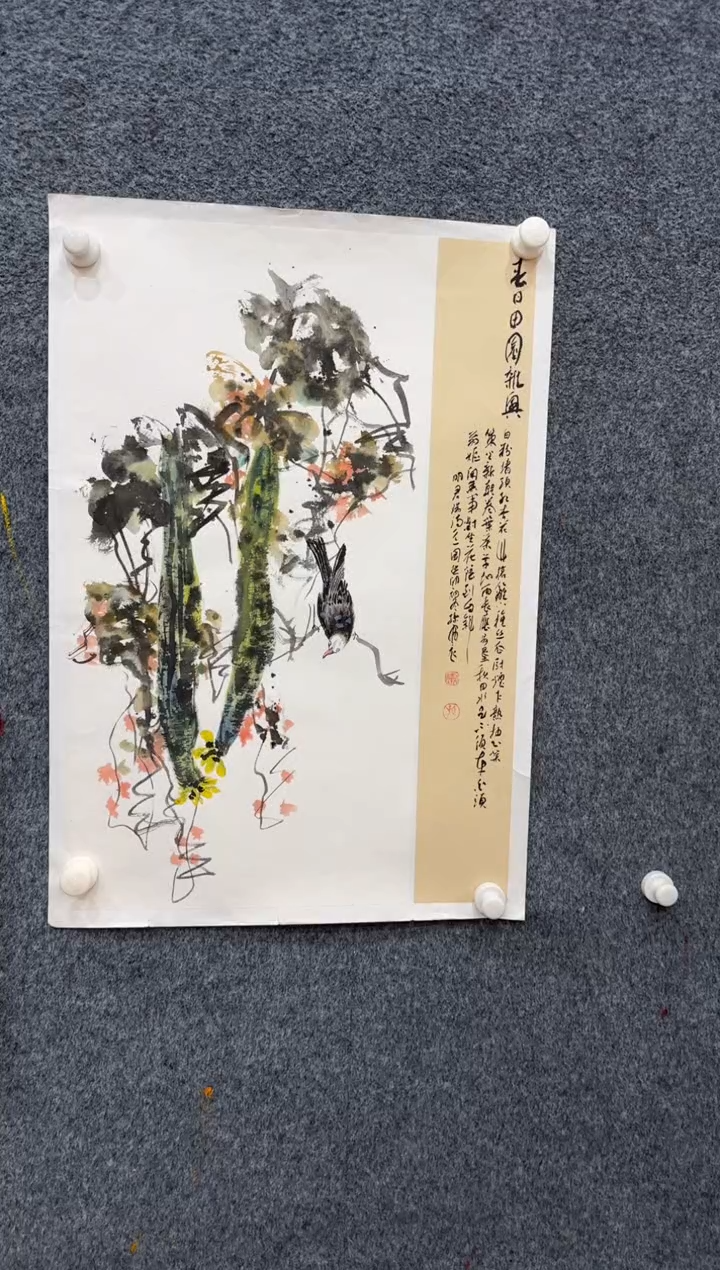 【闪购商品】国画1.14展馆-孙布衣诗堂裱-人物42