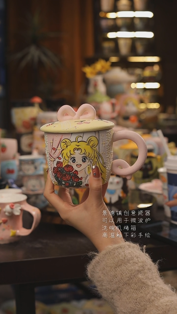 景德镇釉下彩绘设计师款式陶瓷