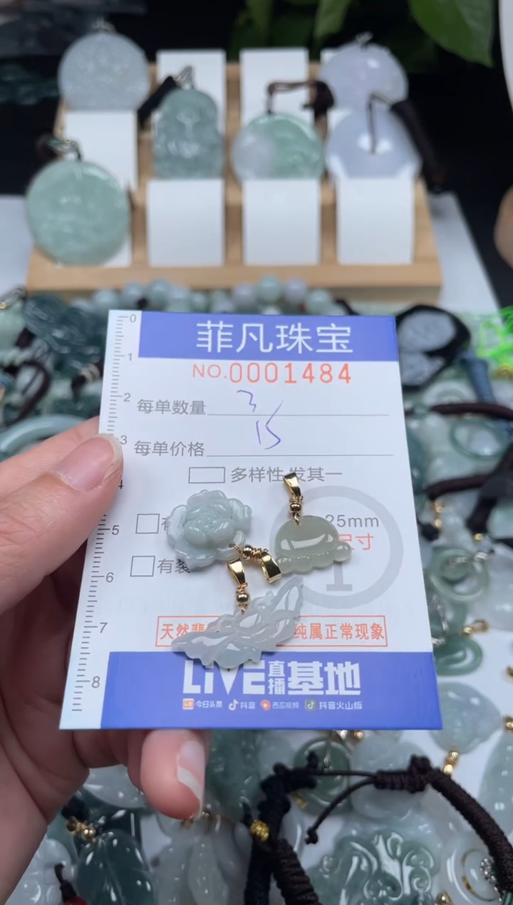 【闪购商品】翡翠未镶嵌颈饰00..1484