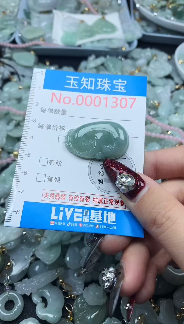 颈饰未镶嵌翡翠1307