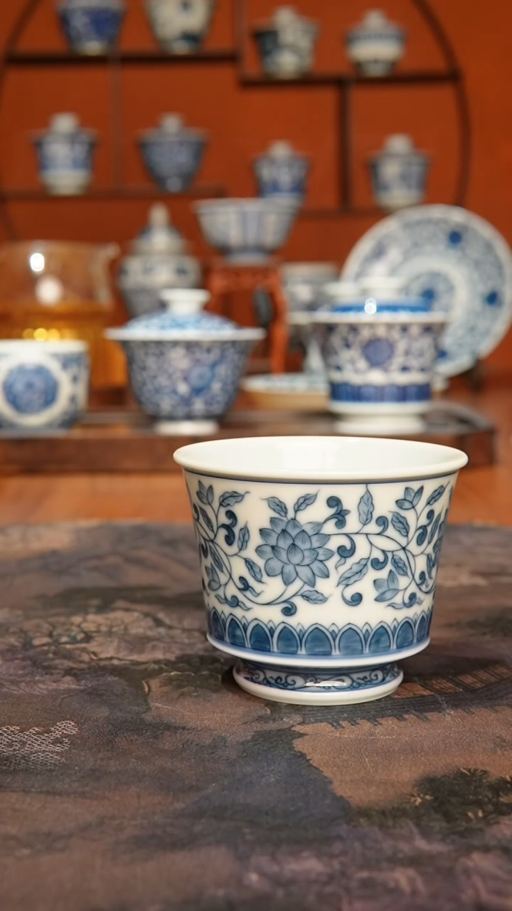 【闪购商品】景德镇镹曰陶柴窑手工手绘