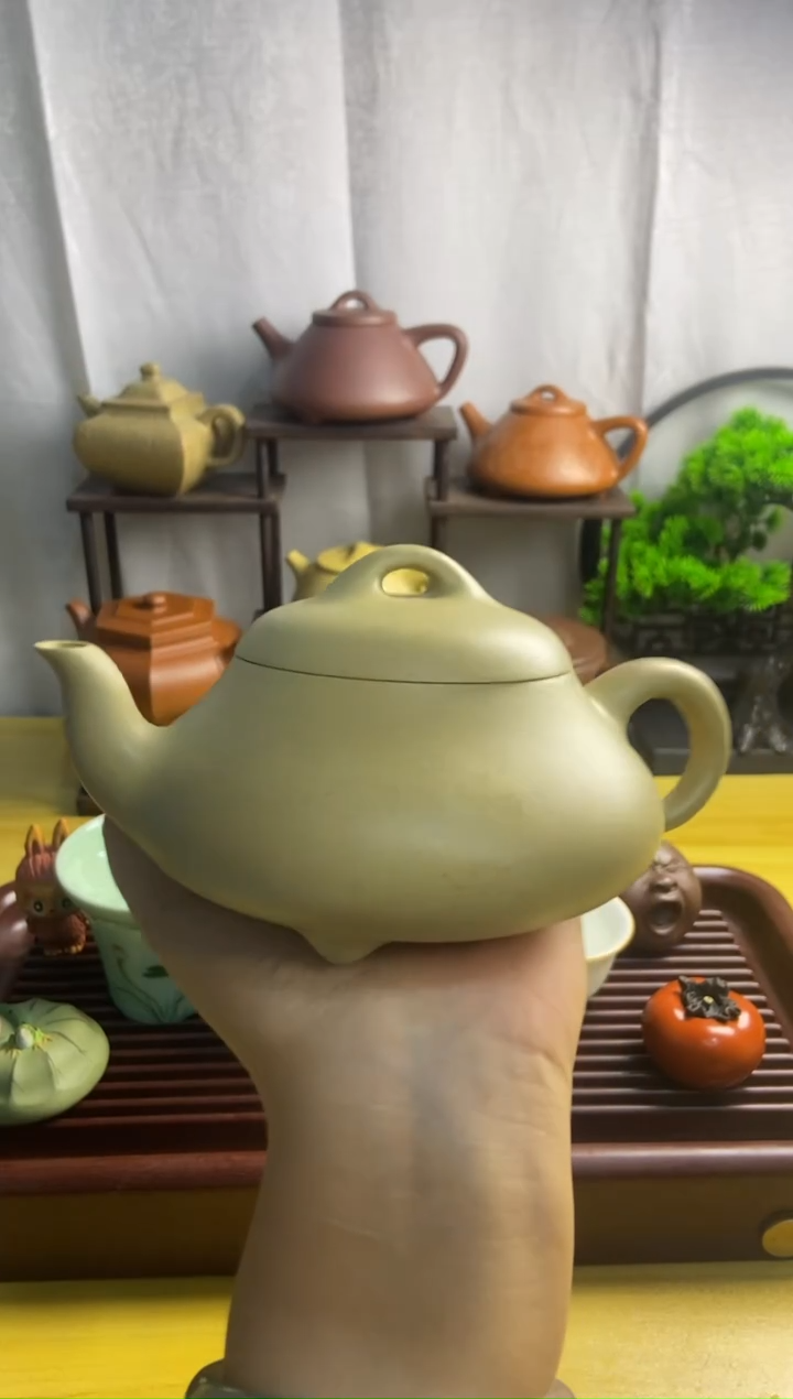 茶壶紫砂汉棠石瓢300cc