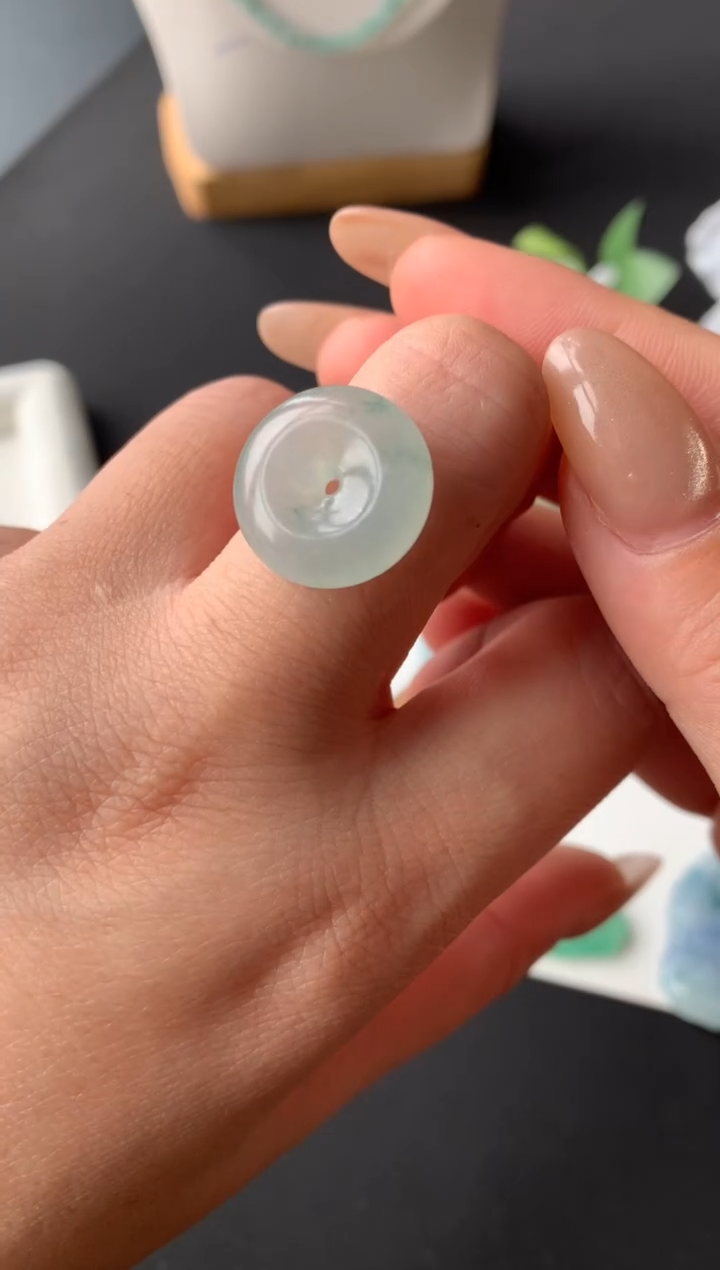 未镶嵌定制翡翠尺寸17.3*5.7