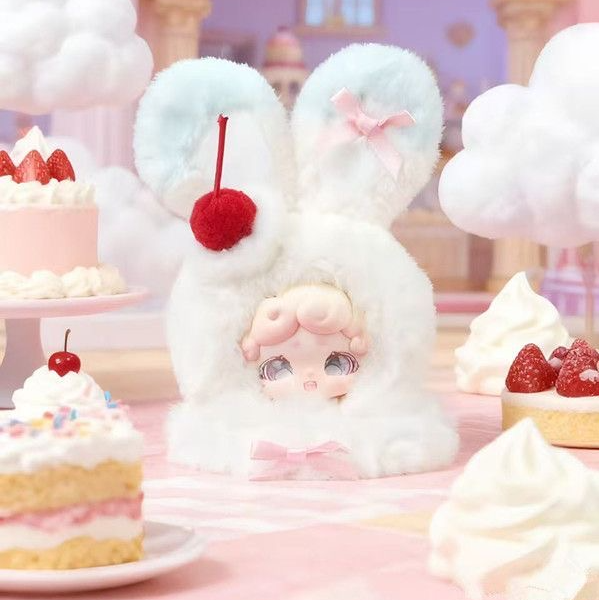 Lucky DeerNai 晚安小兔新品 绒绒冰系列毛绒盲盒潮玩礼物