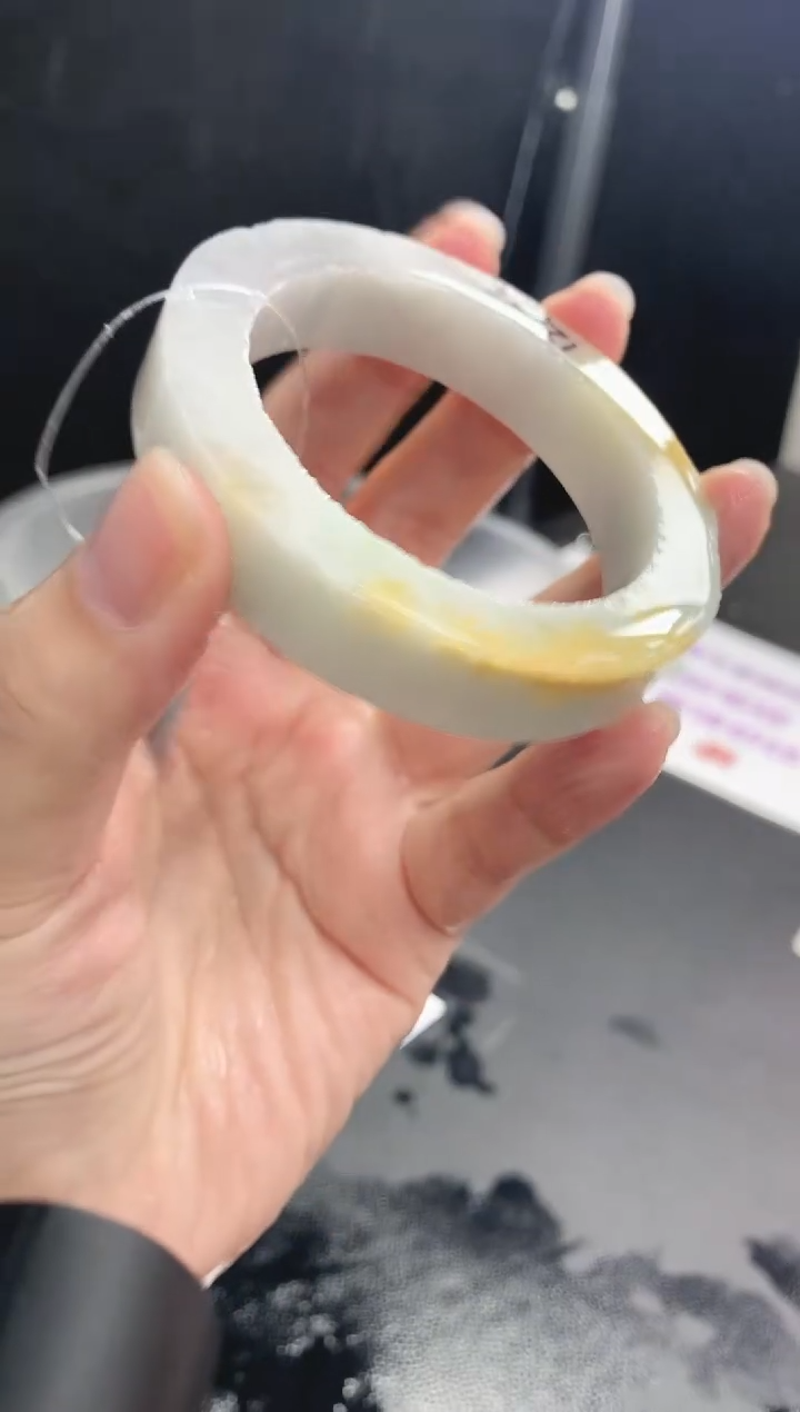 【闪购商品】定制翡翠手镯未镶嵌24 55-58正