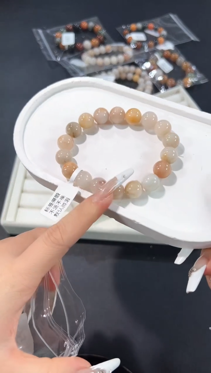 未镶嵌手串水晶50f多样性发其一【1条】默认微瑕